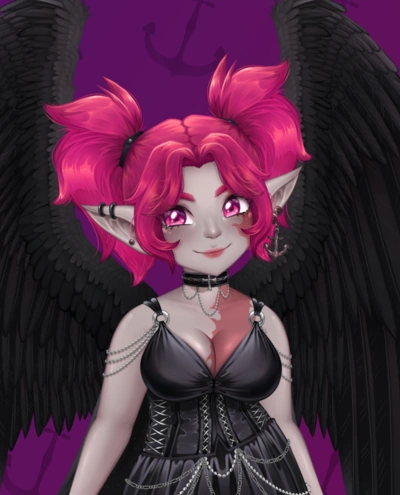 CharityGoblinRubyBust