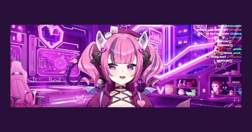 Ironmouse VTuber avatar